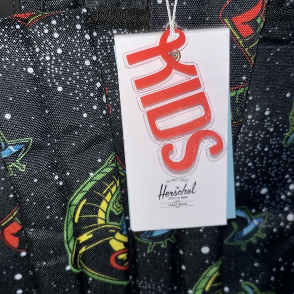Herschel Kids Little America Youth Backpack in Space Robots NWT - Picture 3 of 10
